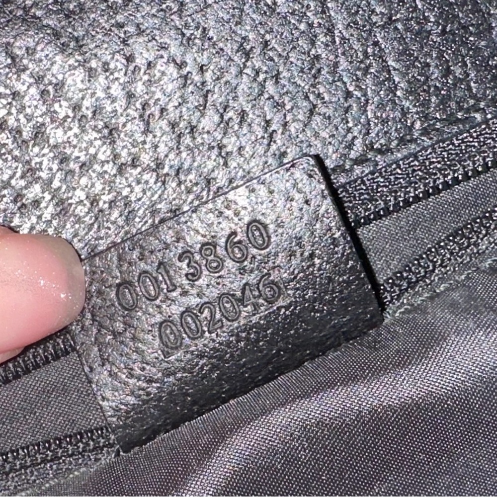 Gucci Black Leather Bamboo Handle Shoulder Bag - Picture 5 of 7